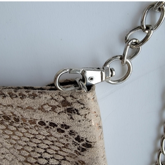 Mossimo Snakeskin Print Envelope Clutch - Picture 7 of 9